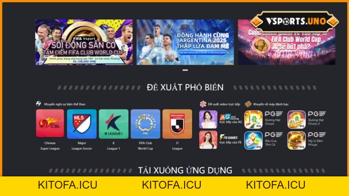 Nhà cái Vsports Uy tín Tặng 999K